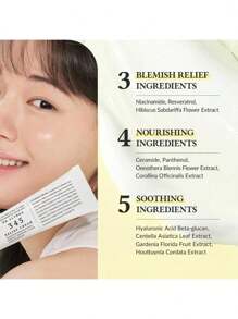 1Pc 50ml Korea 345/147 Moisturizing Cream. Moisturizes And Moisturizes The Skin, Smooth And Easy To Absorb, Body Care, Improves Dullness, Removes Black Spots, Moisturizes And Hydrates, Evens Out Skin Tone, Deep Cleansing, Skin Care, Brightens Skin Tone, Moisturizes And Controls Oil, Holiday Gift, Deep Moisturizing, Improves Elasticity, Smoothes Skin, Makes Skin Radiant, Improves Hydration