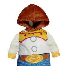 Mameluco para bebe con gorro bordado Disney - Champán - Ver 3