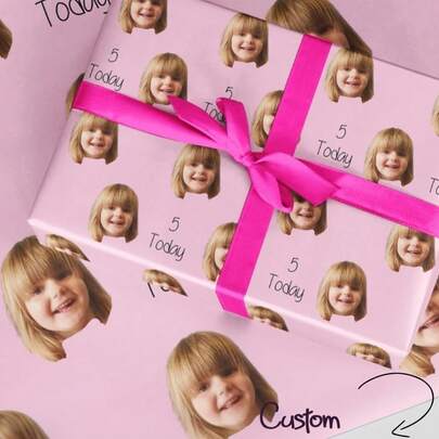 1 tờ giấy gói quà tùy chỉnh, giấy gói quà cá nhân hóa với họa tiết và chữ viết, giấy gói quà Giáng sinh, quà tặng Giáng sinh tùy chỉnh vui nhộn, giấy gói quà tiệc tùng, giấy gói quà ngày lễ, 42*60cm, quà tặng cho nam/nữ, trang trí nhà cửa, đồ sưu tầm, có thể tái sử dụng, dễ thương, chất lượng cao