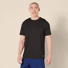 Essentials Performance Tech - Camiseta para hombre, paquete de 2 - Rosa - Ver 3