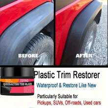 Enhanced Universal Plastic Rubber Repair Paste - Suitable For All Vehicles, With Long-Lasting Waterproof Multi-Purpose Car Care, Multi-Color Decorative Refurbishment Wax, Car Tire Coating, Indoor Maintenance
