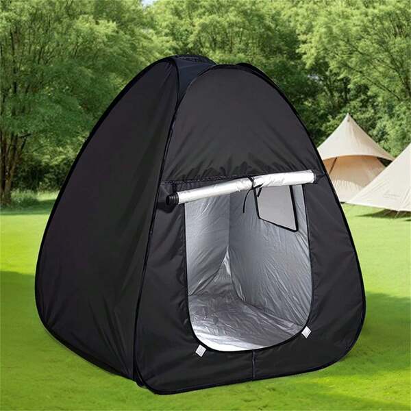 Tenda sensorial de 4 painéis com bolsa de armazenamento, tenda dobrável portátil desmontável para melhorar o foco e o relaxamento, tenda sensorial pop-up blackout para crianças, canto tranquilo para brincar e relaxar, santuário confortável para , TDAH e alívio da ansiedade, integração sensorial, ansiedade e melhoria da atenção, tenda sensorial preta para crianças autistas, tenda infantil