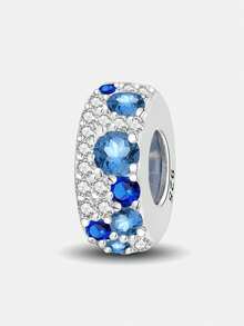 1Pc Fashionable Diamond Inlaid Butterfly Pendant Charm Bead Fit For Women Bracelets Bangles DIY Jewelry Making Fine Jewellery