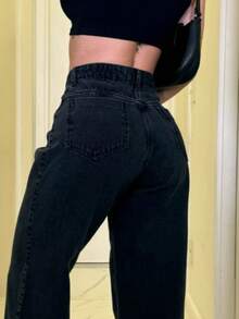 Wide Leg Without Graphite Pocket - 灰色 - 查看 2