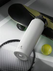 18/26/40 oz Insulated Stainless Steel Sports Water Bottle with Spout & Handle Lids,Wide Mouth Water Jug with Double Walled Leak Proof Keep Cold for 24 Hrs Hot for 12 Hrs - 40oz白色 - 查看 7