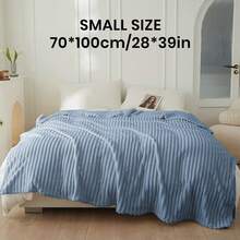 1pc Throw Blanket, Bedding, Cozy And Warm Blanket, Lightweight Soft And Comfortable, Solid Color Series, Minimalist And Stylish Design, Suitable For Sofa, Bedroom, Living Room, All-Around Comfort, Travel Use, Nap Blanket, Reference Size Image, Multiple Sizes Available, Machine Washable, Autumn Decor, Room Decor, Back To School, School Supplies