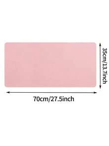 Alfombrilla de escritorio para manicura de color rosa coral, impermeable, resistente a las manchas, duradera, con almohadilla para el reposabrazos, plegable, adecuada para reposabrazos de manicura, alfombrilla para el cuidado de las uñas, alfombrilla de escritorio para manicura, toalla multiusos para belleza, tatuaje, dental y quirúrgica, herramientas de manicura impermeables