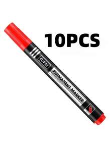 3/5/10支永久性记号笔，黑色防水大头物流记号笔，速干，不可擦掉记号笔 - 彩色 - 查看 13