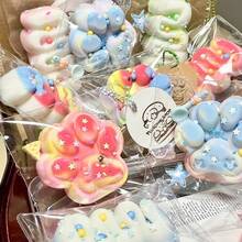 1/3/6个装高品质慢回弹超柔软捏捏乐，减压玩具，生日、节日、圣诞节完美礼物