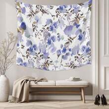 Vintage Flower Tapestry For Bedroom Wall Hanging Tapestry, Farmhouse Botanical Floral Retro Ceiling Backdrop Tapestries Poster Blanket Wall Decor For  Living Room Dorm-40"X30", 60"X40",60"X 51",80"X60" - 紫色 - 查看 3