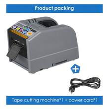 Dispensador eléctrico de cinta adhesiva Dispensador eléctrico automático de cinta adhesiva con cortador de adhesivo Máquina de embalaje (ZCUT-9)