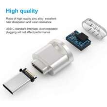 huaxunyuan Compact Mini USB-C Memory Card Reader With OTG Function, Stylish Metal Finish, Key Ring Accessory, Compatible With Laptops, Tablets, Smartphones – Perfect Phone & Camera Accessories, Travel Essentials, Portable Card Reader For Digital Cameras - Multicolor - View 4