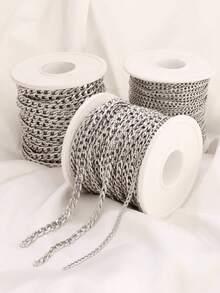 100厘米不锈钢链配件嘻哈18K镀金NK 1:1链条男女DIY项链手链珠宝配饰 - DIY鏈條 - 查看 4