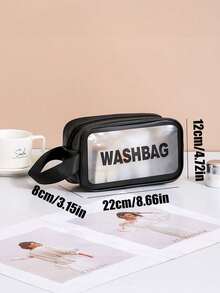 6件套旅行收纳套装：化妆包、洗漱包、多功能收纳包、行李袋、旅行洗漱包、防水洗漱包、鞋袋 - 彩色 - 查看 13