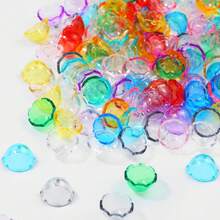 10 hạt Acrylic UV hình hoa cúc lớn 43mm nhiều màu, thích hợp làm đồ trang sức thủ công DIY, phụ kiện, phụ kiện tóc, giày dép, quần áo, bút hạt cườm - tự làm lấy - Xem 8