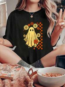 100% Algodón Orgulloso Bandera Mexicana Pavo Animal Regalo Viva México Camiseta gráfica para mujeres