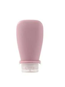 1 Set Silicone Travel Bottles, Shampoo, Cosmetics, Lotion Refillable Containers, Leak-Proof Design, 30ml, 60ml, 90ml Sizes - Dusty Pink - View 8