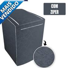 洗衣机罩、袋子、收纳袋、储物袋 - 灰色 - 查看 6