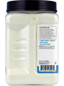 Nutricost Goat Milk Powder 2 LB Unflavored - Gluten-Free, Non-GMO | Protein, Calcium Source, Non-GMO, Gluten Free, Nutricost, Supplement, Premium Quality, 2LB - 無味 - 查看 4