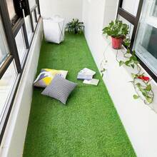 Thảm cỏ nhân tạo sang trọng, bền, chống tia UV, kích thước lớn, dễ chăm sóc, dùng trong nhà và ngoài trời, thân thiện với thú cưng, thích hợp cho lễ tốt nghiệp, vườn, ban công, hiên nhà, đám cưới, sân sau - Nhiều màu - Xem 2