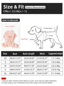 Fleece Jumpsuit Outfit With Bow Lace Decor For Pets, Warm And Comfortable With Stretch - Beige - View 2