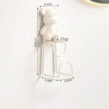 1 Gancho plegable para colgar en la pared, resistente a la oxidación - Sin necesidad de taladro, ahorra espacio, estante orgánico para toallas, cestas, etc. en el baño, diseño de almacenamiento moderno para el baño, gancho práctico