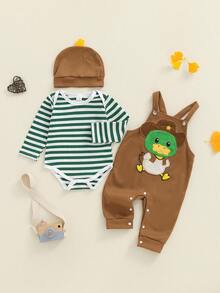 Baby Boys T-Shirt Co-Ords - 銅色 - 查看 6