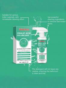Nettoyant pour salle de bain - Détachant pour toilettes, salle de bain, carrelage, sol en ciment, spray de nettoyage pour toilettes
