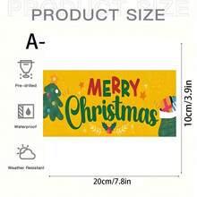 1 PIEZA Cuadro decorativo colgante de madera - Hermoso mural para el hogar, dormitorio y oficina, regalo ideal para seres queridos - Decoraciones navideñas/Regalos de Navidad/Decoraciones navideñas, Placa de pintura de panel única Colgantes para decoración de habitaciones - Ideas de regalo de decoración navideña vintage - Tablero de madera - rectangular - Ver 15