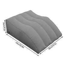 Leg Elevation Pillow, Inflatable Leg Rest Pillow For Elevating Leg, Elevating Leg Support Pillow For Bed, Leg Wedge Pillow For Reduces Back Pain & Improves Circulation - Default - View 8