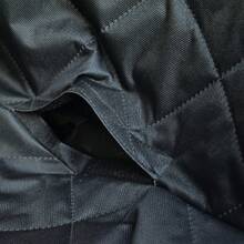 1pc 600D Oxford Waterproof Anti-Dirty Wear-Resistant Car Pet Rear Seat Cover Hammock 2-In-1 Pet Traveling Accessory