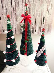 6 pezzi Coni in schiuma per albero di Natale, coni in schiuma fatti a mano, perfetti per artigianato, alberi di Natale, gnomi, matrimoni, compleanni e progetti fai-da-te per decorazioni natalizie, decorazioni invernali per la casa, decorazioni natalizie, regali di Natale, decorazioni natalizie per la casa