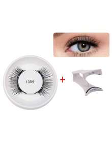 5 Boxes Magnetic Eyelashes Set, Includes 1 Applicator - No Glue Needed, Reusable, Natural Look, Multiple Styles, Easy To Wear, Suitable For All Occasions | Eyelash Extension Kit - Black - View 12