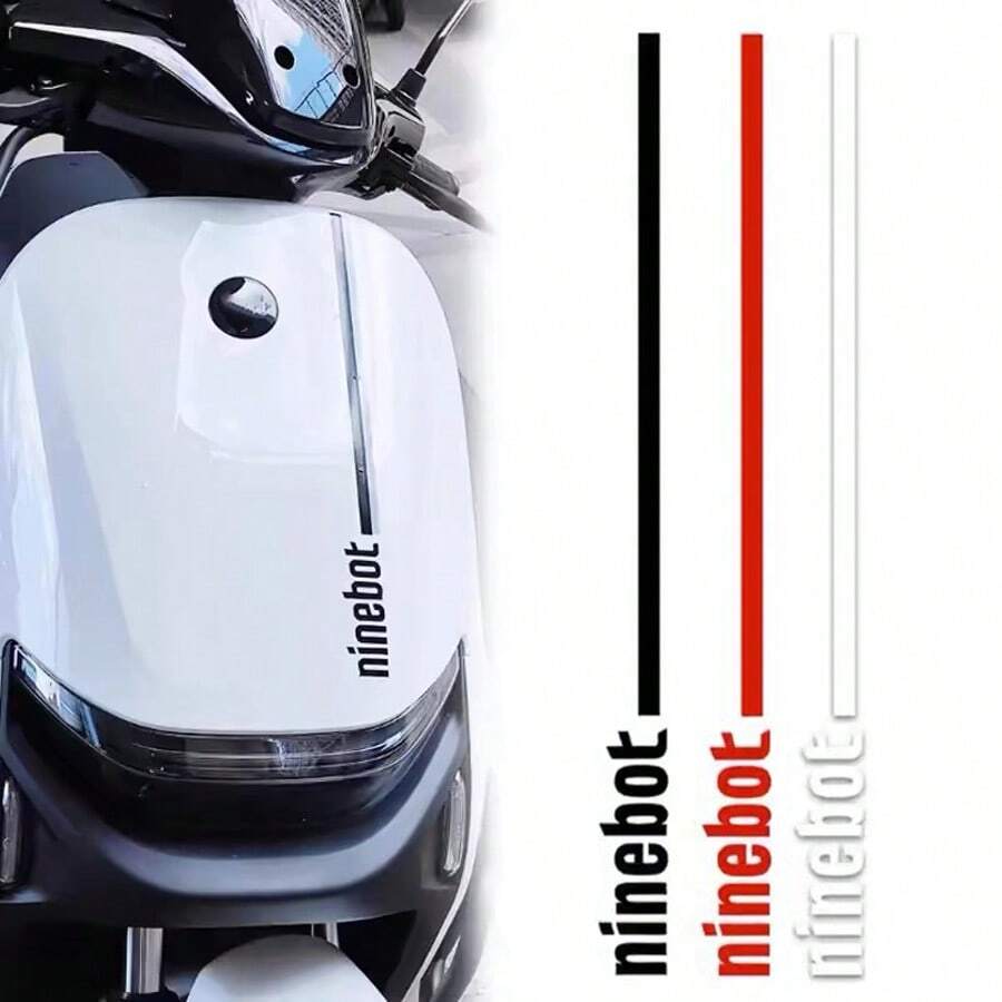 1pc Waterproof Electric Motorcycle Body Decal Sticker - Multicolor - View 1