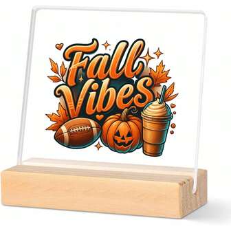 Regalo de otoño - Decoración de oficina linda, decoración de oficina bohemia, decoración de escritorio para mujeres, decoración de pared estética, estanterías de madera y regalos únicos para mujeres