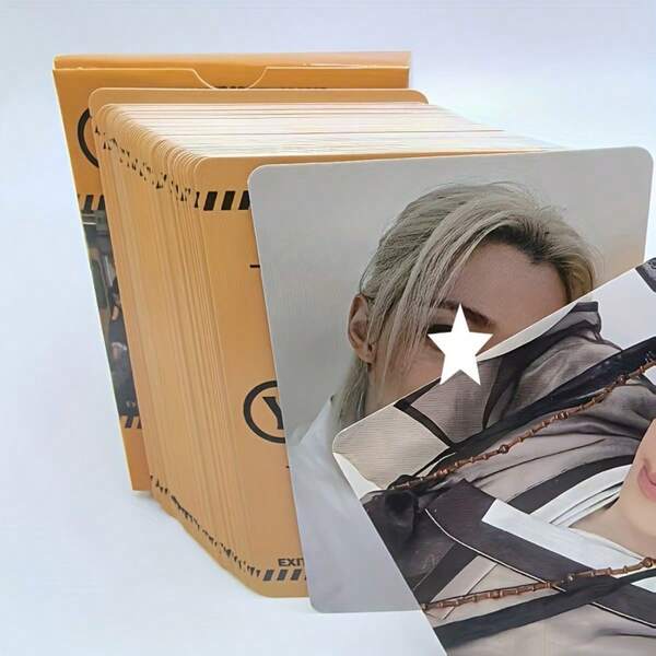 1 Box Of 55 SK-Z Album Containing "Yo-U-R H-Er-O" Cards, Ideal For Farewell, Anniversary Or Congratulatory Gifts, Comes With Exclusive Idol Photos
