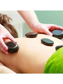 4 Stücke Professionelles Hot Stone Massage Set: Essenzielles Wärmetherapie-Equipment zum Entspannen des Körpers und Schmerzlinderung - Kein Strom oder Batterie erforderlich, Vulkanenergie-Stein Salon SPA Massage Stein Heizbox Set für Rückenmassage Heiße Kompresse, Schule, Schulanfang, Reise, Reiseaccessoires, Haushaltsartikel, Spa, Massagetool, Massage, Massagegerät, Spa