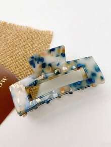 1pc Y2K Iridescent Butterfly Claw Clip - 90s Vintage Large Hair Claw For Scrunchies, Bath, Summer Aesthetic Hairstyles Winter Hair Accessories Elegant Hair Clutch