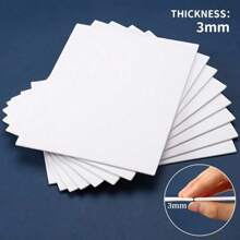 12 قطعة/4 قطع/5 قطع ألواح قماش أبيض، لوحة رسم فنية مقاس 7 * 9 بوصة بالجملة للزيت والأكريليك والغواش والتمبرا والصب السائل، مستلزمات فنية