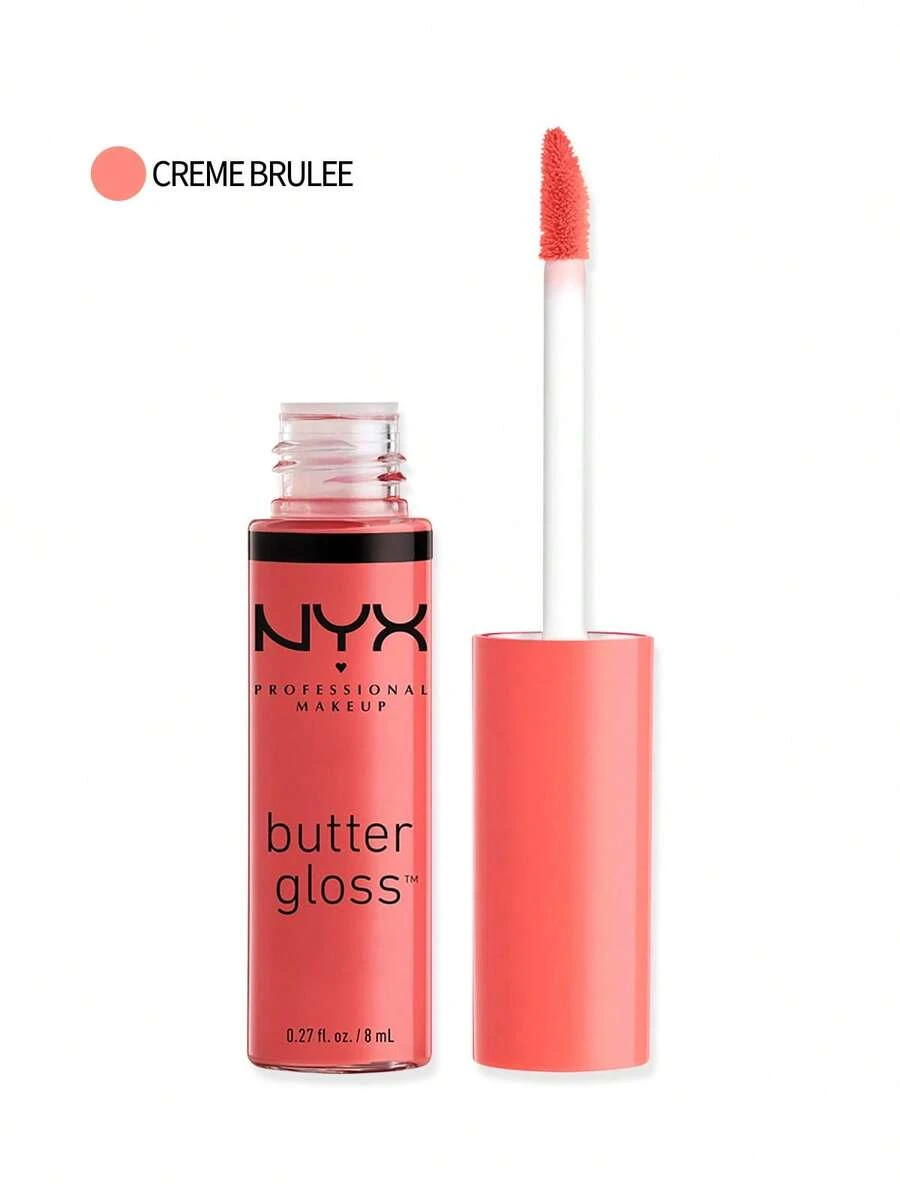 NYX 黄油唇彩焦糖布丁 0.27 盎司/8 毫升 彩妆 唇彩 唇彩 透明光泽 轻盈 不粘腻 舒适 保湿 女朋友 妻子 母亲 朋友 生日 毕业派对 旅行 露营 户外 学校 校园旅行 节日 周年纪念 秋季 万圣节 秋季造型 - 焦糖布丁 - 查看 1