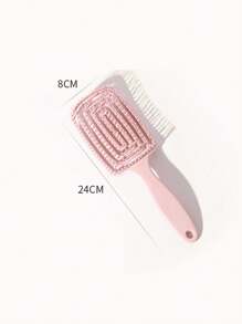 1pc Pink Spiral Elastic Large Curved Hair Brush, Styling Comb, Fluffy Wet & Dry Use, Oil Hair Curling Comb, Bone Comb, Brushes, Edge Brush Hair Comb, Comb Hair, Detangling Brush, Ball Brush, Mini Hair Brush Set, Wooden Comb, Hair Brush, Comb, Slick Back Brush, Hairbrush, Edge Brush Hair Comb, Hair Brush Set, Comb Hair, Mini Hair Brush, Detangling Brushes, Hair Tools, Hair Stuff, Hair Care, Curly Hair Brush, Barber, Hairdressing Equipment, Travel Essentials, Hairstyle, Hairdressing,Hair Brush,Slick Back Brush,Styling Brush,Curly Hair Brush,Edge Brush,Hair Comb,Brush Hair,Hair Brush Set,Comb Hair,Comb For Curls,Detangling Brush,Hair Brush For Women,Hair,Travel,Hair Products,Hair Tools,Hair Stuff,Barber,Barber Accessories,Barbershop,Hairdressing Equipment