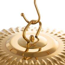 Gold Stove, Hanging Lid Dining Stove, Diamond Hanging Lid Stove For Buffet, Party , Camping,Chafing Dish, - Gold - View 11