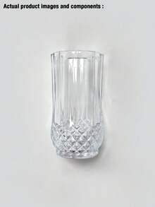 6 SZTUK/1 ZESTAW Domowy prosty przezroczysty kubek na wodę, kubek na sok, kubek na kawę, kubek na wino, różne kubki do napojów z wieloma opcjami, duża kolekcja