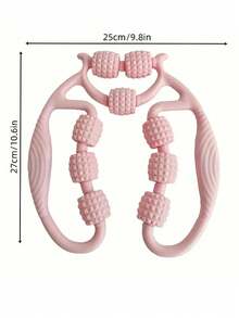 1 件九轮环腿部按摩器滚动夹腿缓解肌肉疏通经络揉捏放松滚轮轴、学校、返校、旅行、旅行必需品、家庭必需品、水疗、按摩工具、按摩、按摩器、水疗 - 彩色 - 查看 5