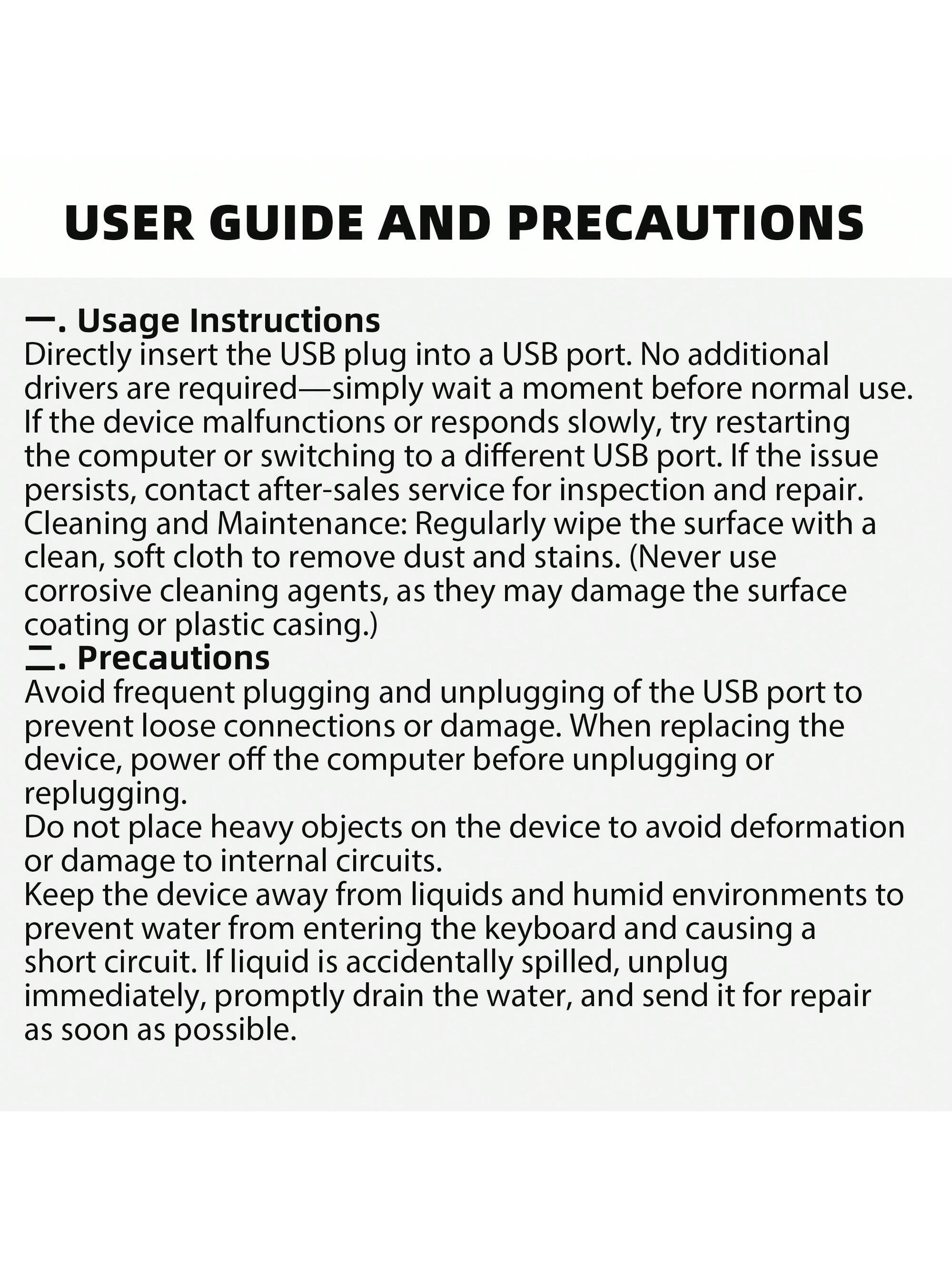 لوحة مفاتيح سلكية من HXSJ مع كابل USB-C قابل للفصل...