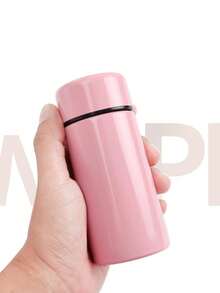 1 piÚce Mini tasse isotherme en acier inoxydable, tasse de poche de petite capacité, tasse portable et cadeau créatif