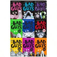 The Bad Guys 9 Books Collection Set (Episode 1 To 18) By Aaron Blabey - White - View 2