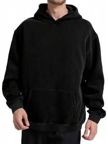 Hatant Oversized Hoodie Sweatshirts For Men Couples Heavyweight Hoodies Pullover Vintage Mens Acid Wash Sweaters Clothes 2025 - Hồng - Xem 9