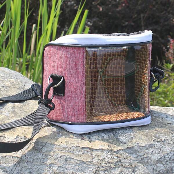 Portable Pet Bird Carrier Bag - Suitable For Travel, Training And Outdoor Use - Compact And Lightweight Bird Backpack With Adjustable Shoulder Straps