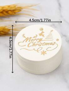 50 Stücke Weihnachtsgeschenkanhänger, fröhliche Weihnachten goldfolierte farbige Weihnachtsgeschenkanhänger, runde Weihnachtsgeschenkanhänger, Souveniranhänger, Feiertags-Geschenkkarten, perfekt für DIY Weihnachtsgeschenkverpackung und -beschriftung, Weihnachtsdekoration, Heimdekoration